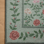 Rifle Paper Co. x Loloi Wildwood Green Rug RUGS-patterned Loloi