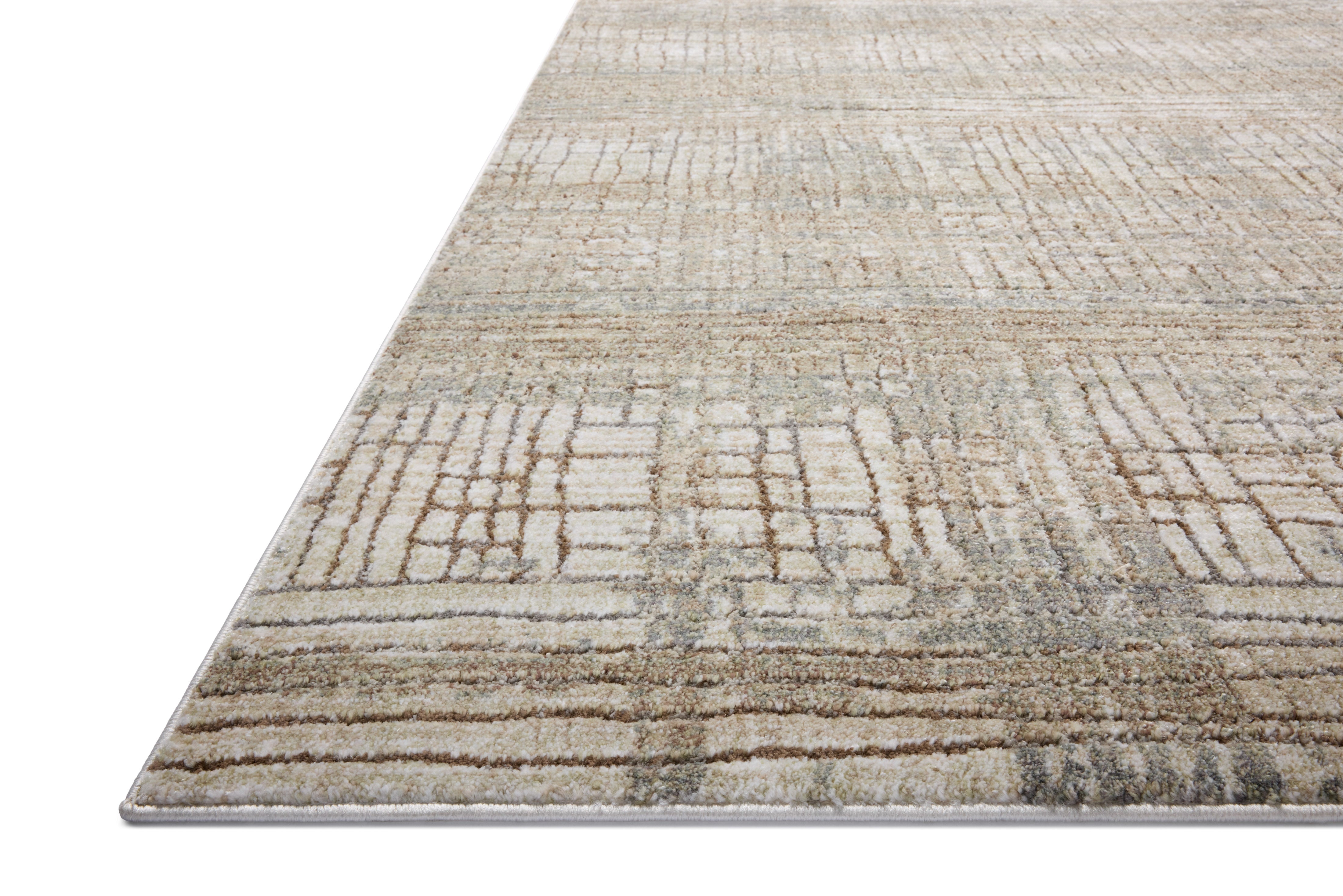 Loloi Wyatt Lagoon / Natural Rug RUGS - synthetic Loloi