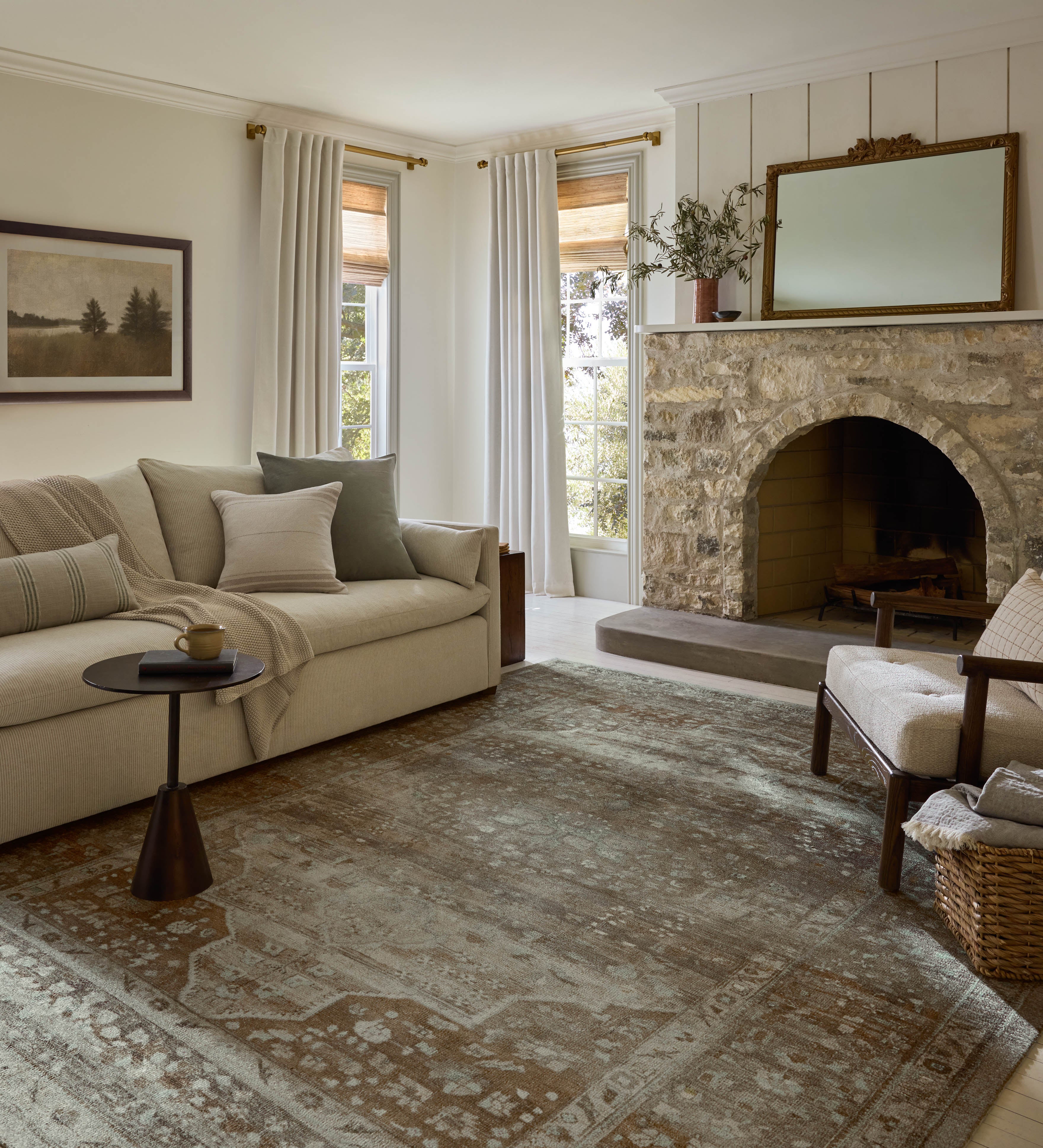 Joanna Gaines x Loloi Wimberly Earth / Multi Rug RUGS - synthetic Loloi