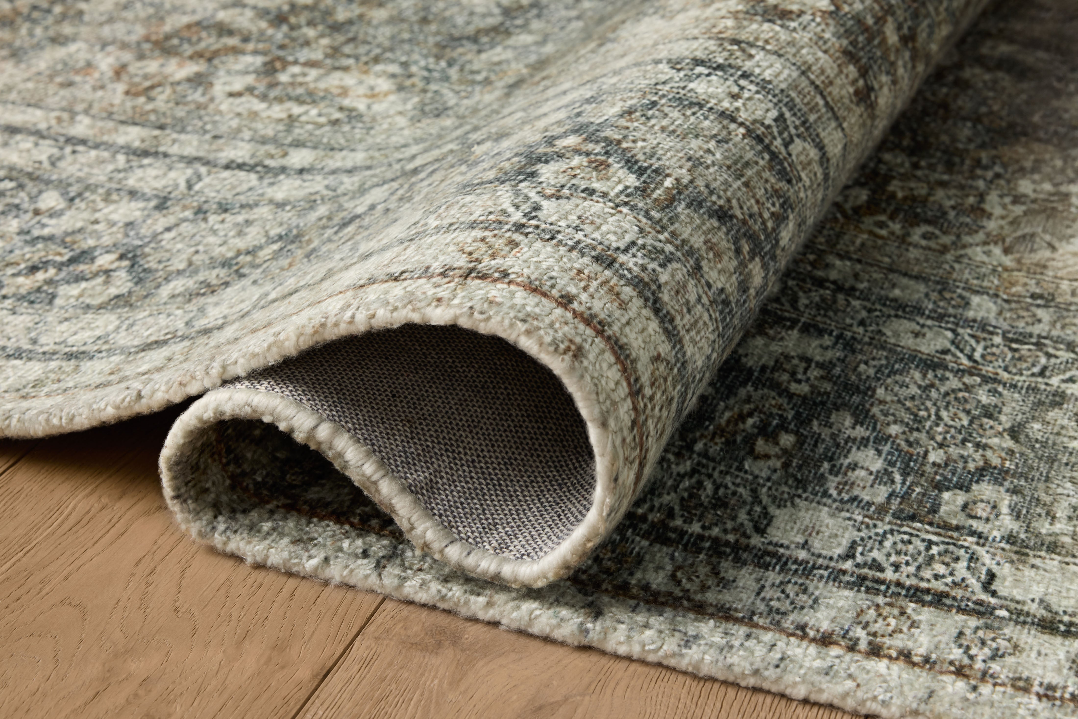 Joanna Gaines x Loloi Wimberly Tobacco / Rust Rug RUGS - synthetic Loloi