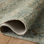 Magnolia Home by Joanna Gaines x Loloi Wimberly Lagoon / Wheat Rug RUGS - synthetic Loloi