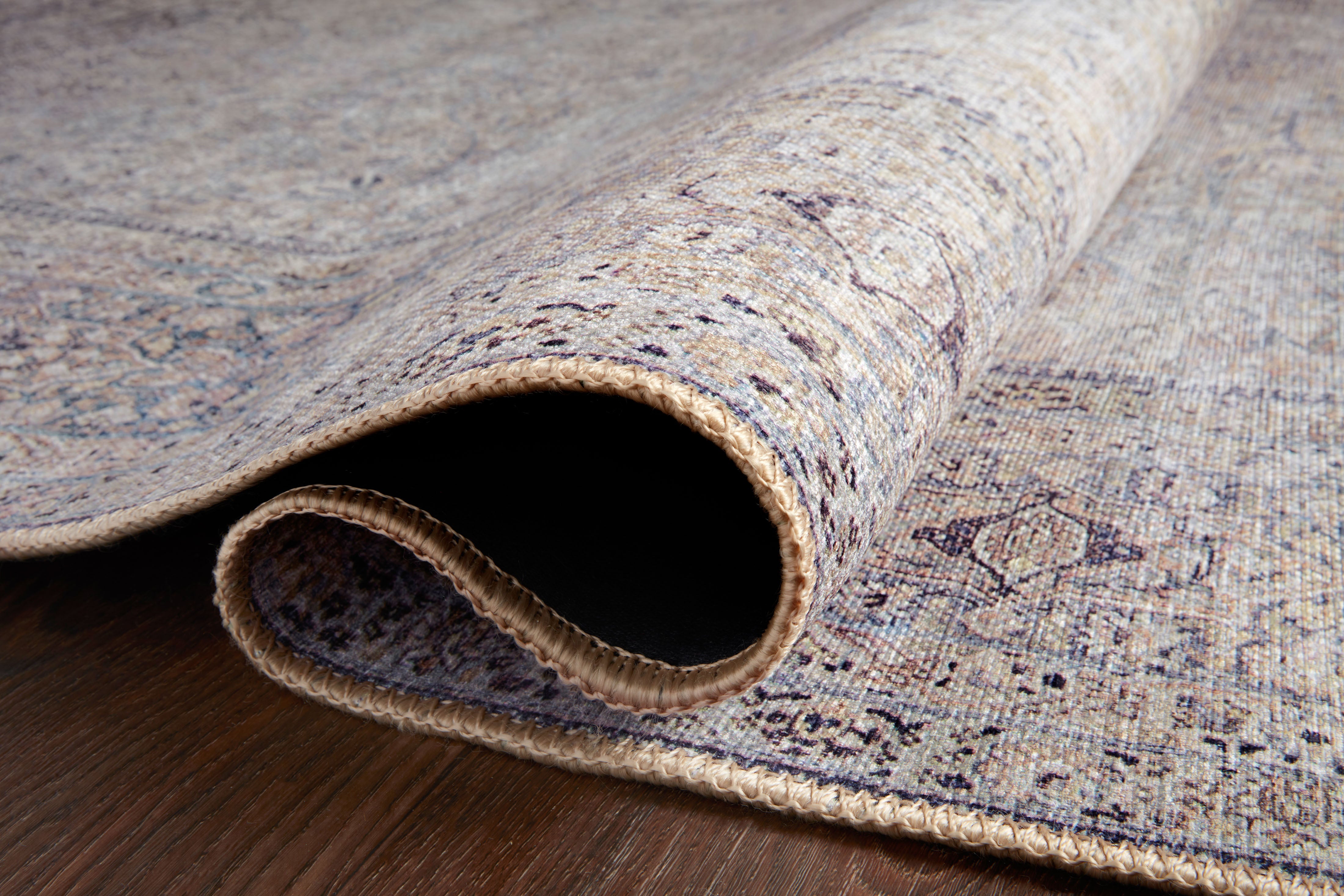 Loloi Wynter Silver / Charcoal Rug RUGS - synthetic Loloi