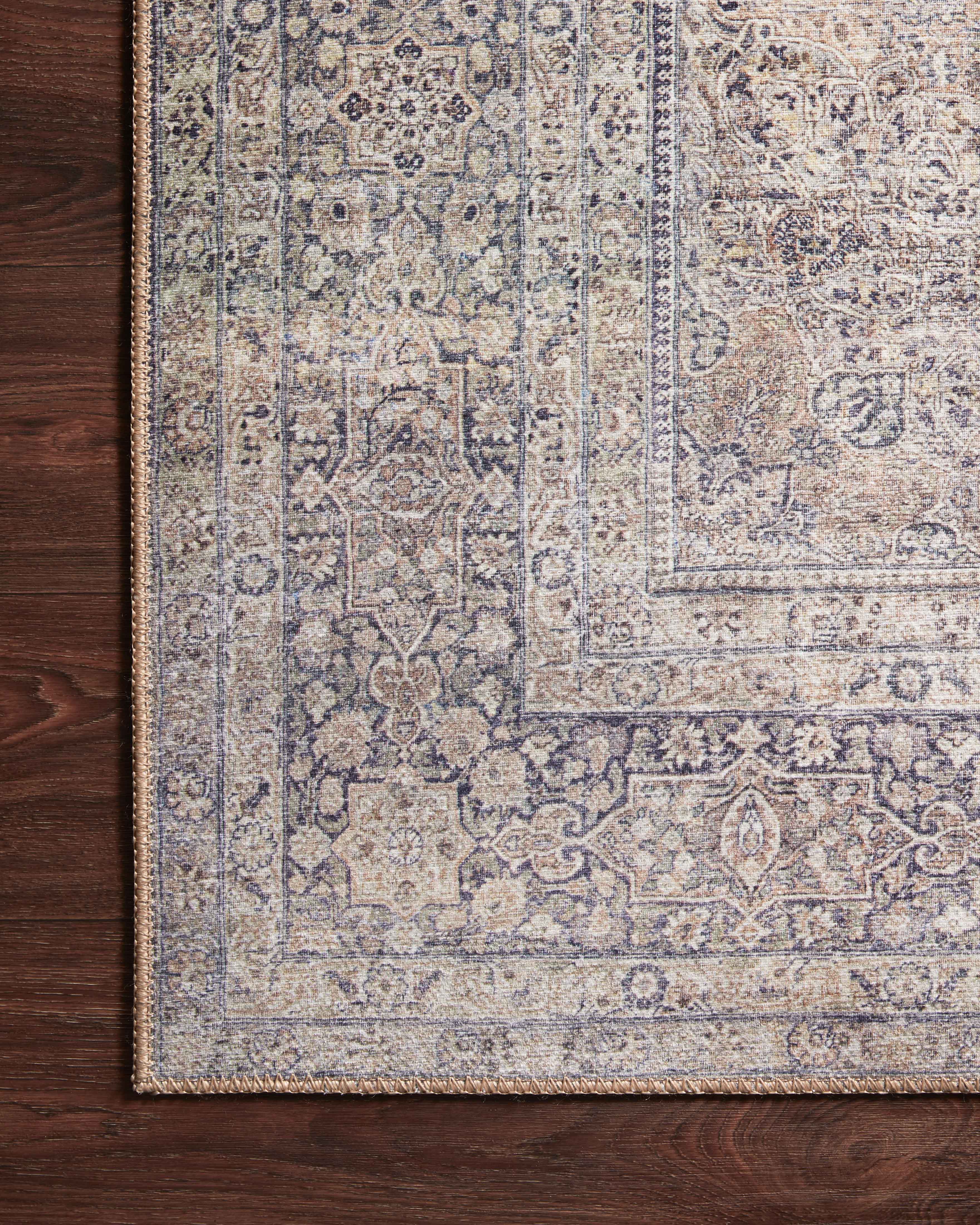 Loloi Wynter Silver / Charcoal Rug RUGS - synthetic Loloi