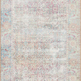 Loloi Wynter Red / Teal Rug RUGS - synthetic Loloi