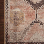 Loloi Wynter Graphite / Blush Rug 2-RUGS - patterned Loloi