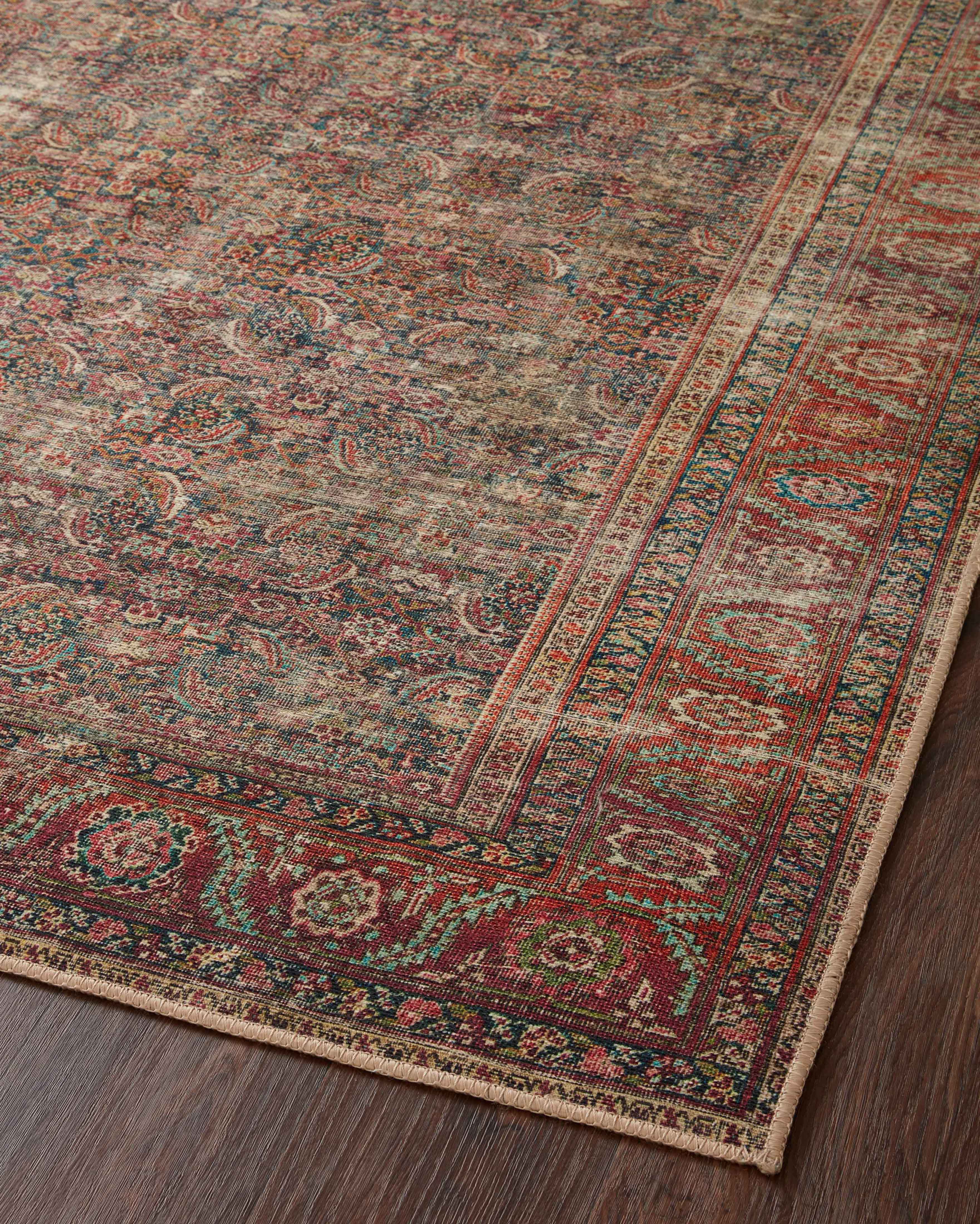 Loloi Wynter Onyx / Multi Rug patterned rugs Loloi