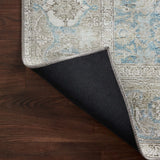 Loloi Wynter Ocean / Silver Rug patterned rugs Loloi