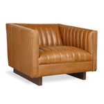 Gus* Modern Wallace Chair FURNITURE - chair Gus Tucson Sienna Leather
