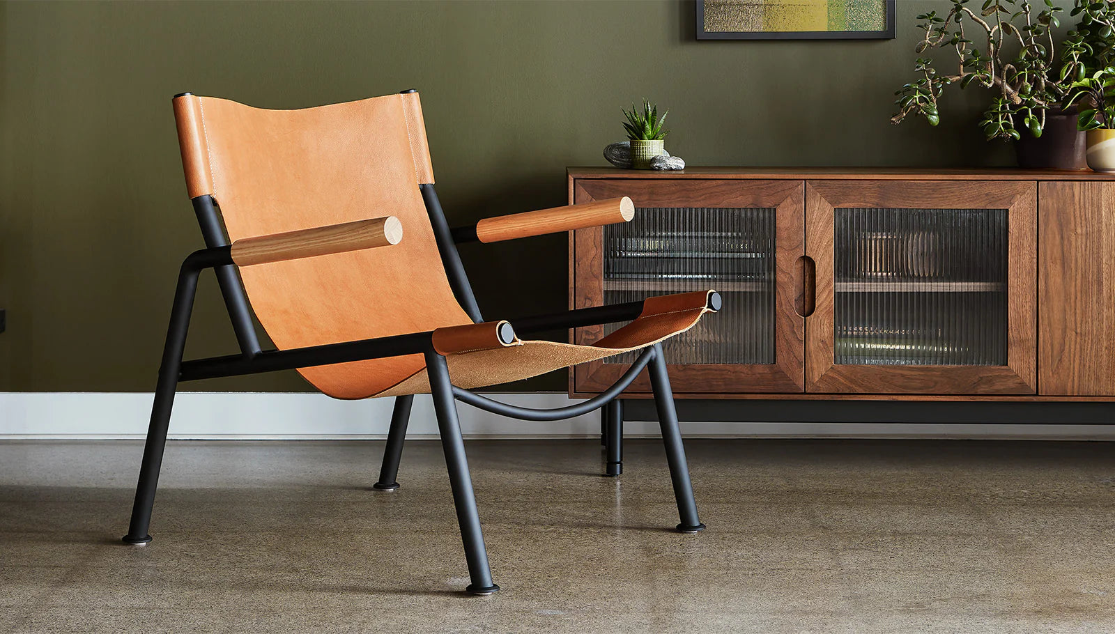 Gus* Wyatt Sling Chair 3 - FURNITURE - chair Gus