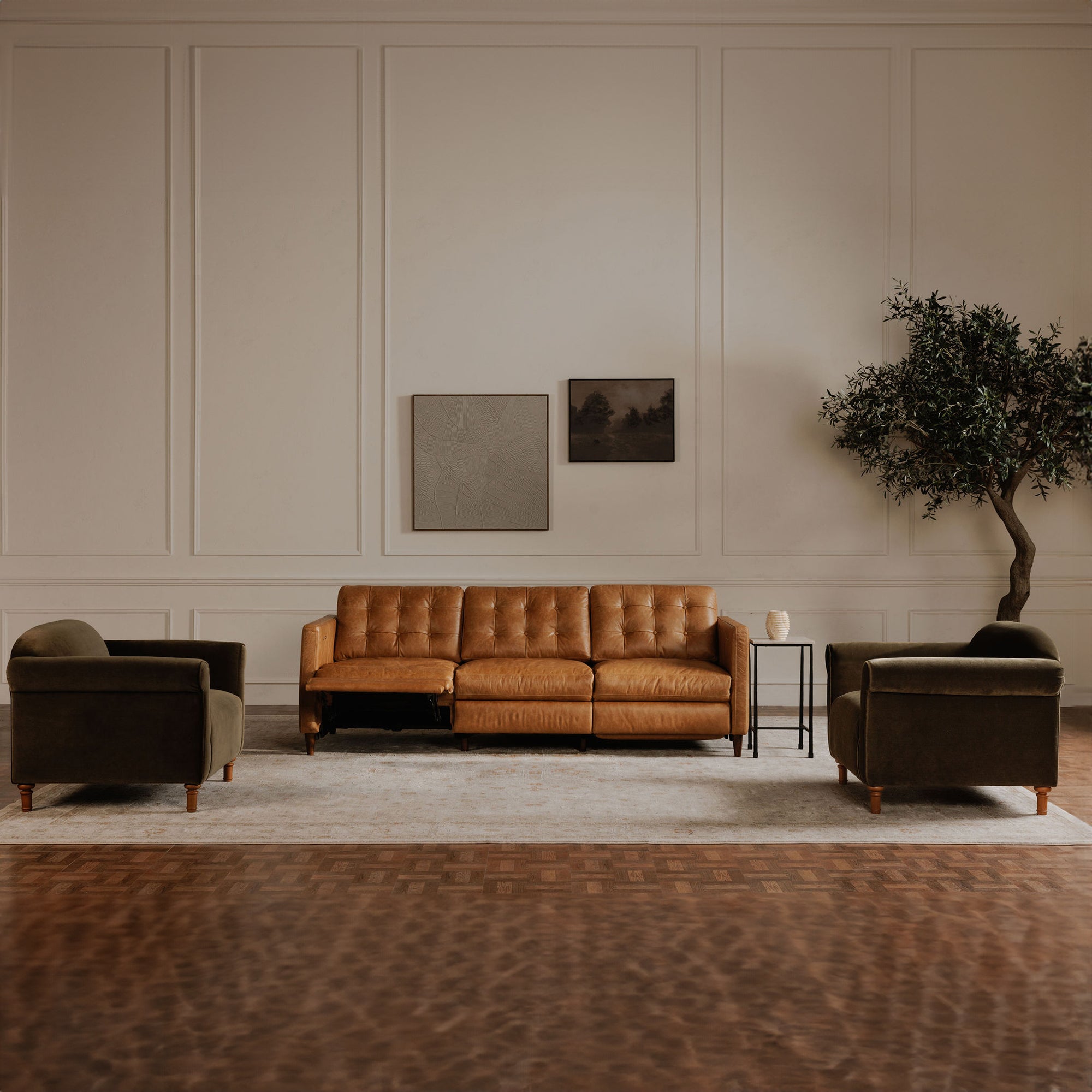 Bridgers Power Recliner Sofa FURNITURE - sofa Moe's Furniture