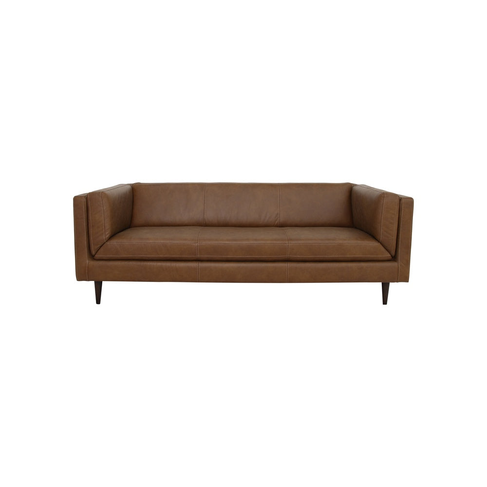 Woodsley Sofa FURNITURE - sofas Moe's Furniture Brown