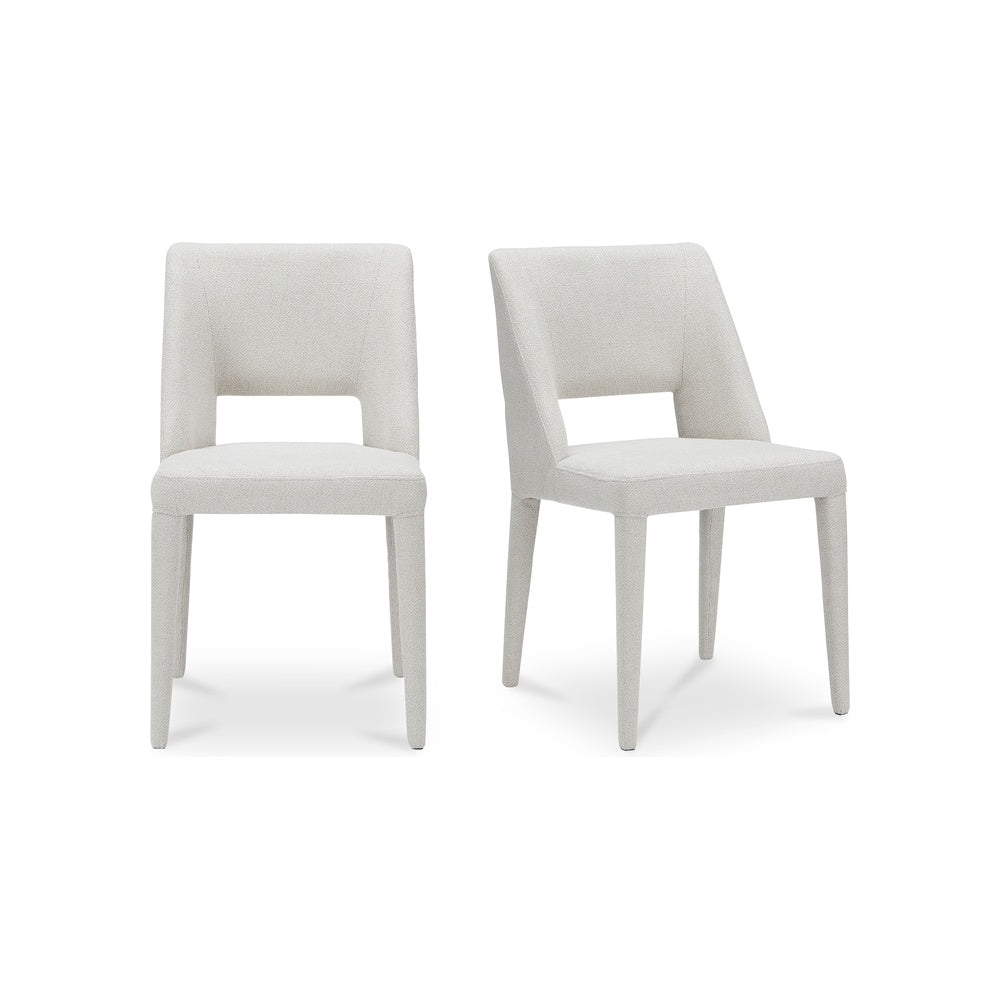 Jetty Dining Chair - Set Of Two FURNITURE - dining chairs Moe's Furniture Beige