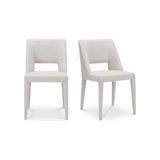 Jetty Dining Chair - Set Of Two FURNITURE - dining chairs Moe's Furniture Beige