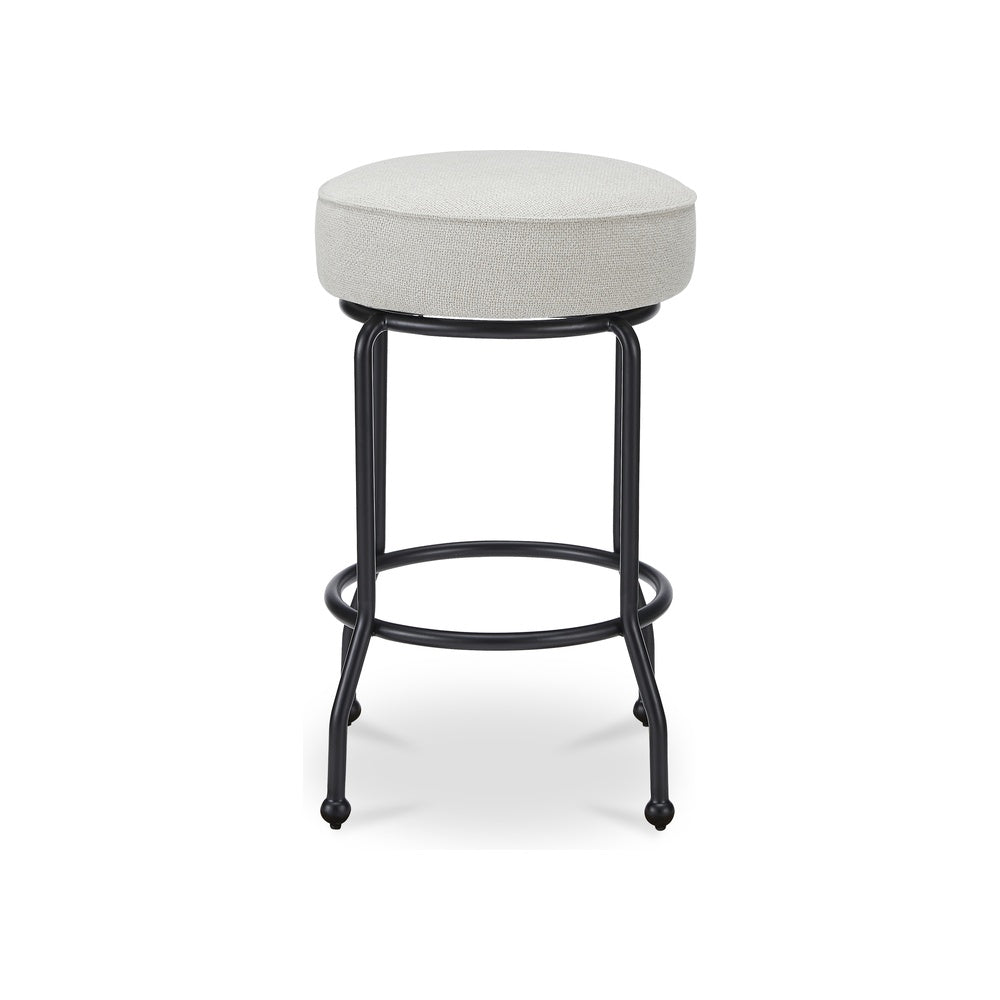 Keva Swivel Counter Stool FURNITURE - counter stool Moe's Furniture Beige
