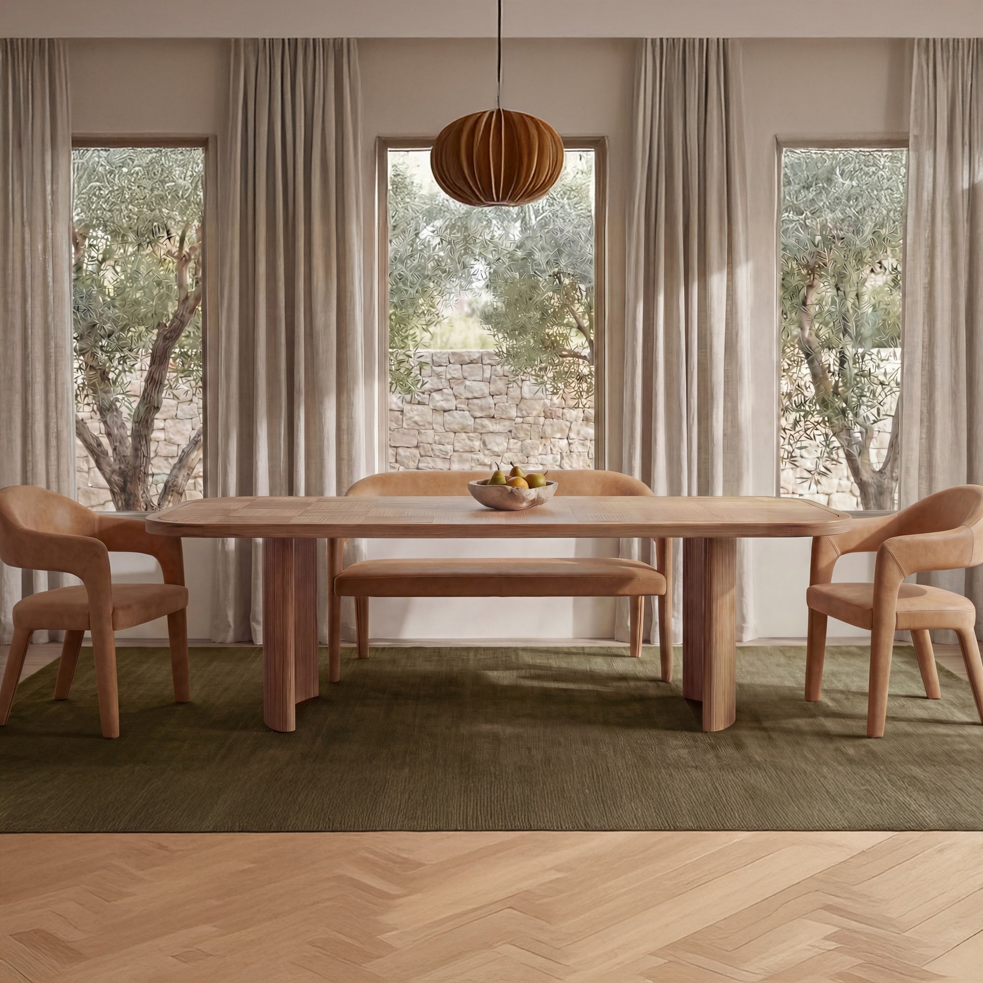 Martens Dining Bench FURNITURE - dining bench Moe's Furniture