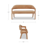 Martens Dining Bench FURNITURE - dining bench Moe's Furniture