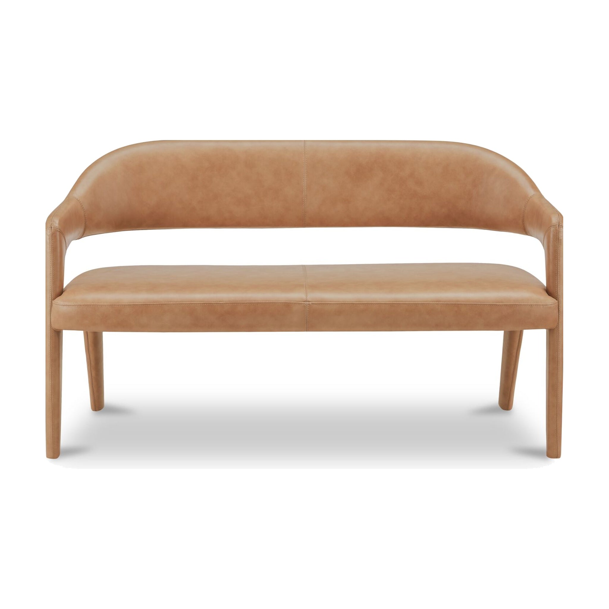 Martens Dining Bench FURNITURE - dining bench Moe's Furniture Tan