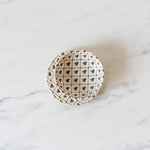 Stoneware Tree Pattern Bowl CHRISTMAS 2024 Creative Co-op (DYA)