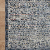 Amber Lewis x Loloi Zuma Denim / Ivory Rug 2-RUGS - patterned Loloi