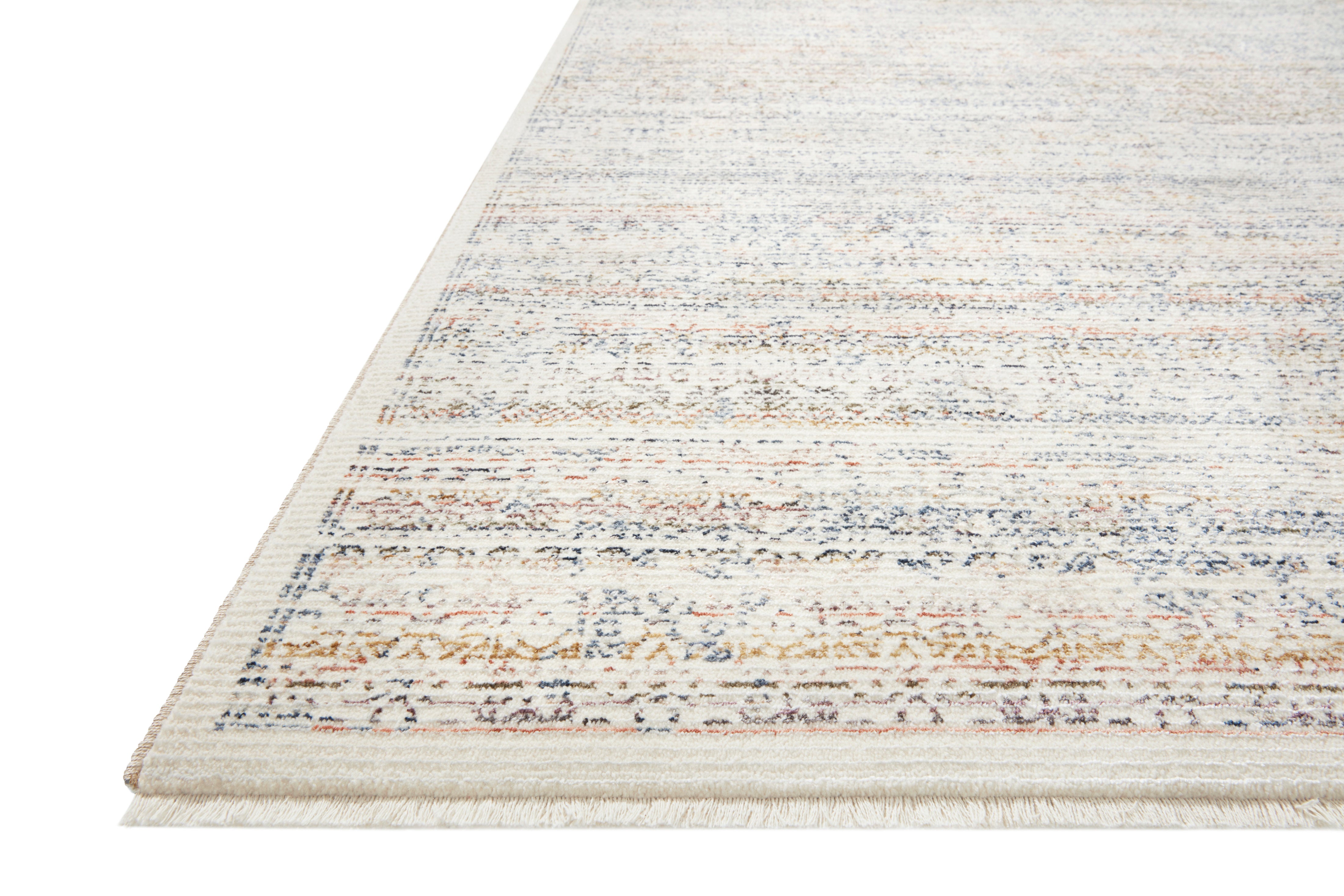 Amber Lewis x Loloi Zuma Ivory / Multi Rug 2-RUGS - patterned Loloi