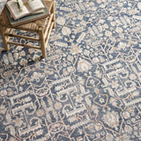 Amber Lewis x Loloi Zuma Blue / Ivory Rug 2-RUGS - patterned Loloi