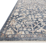 Amber Lewis x Loloi Zuma Blue / Ivory Rug 2-RUGS - patterned Loloi