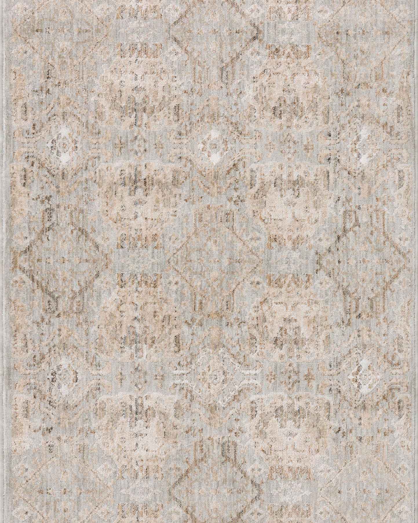 Amber Lewis x Loloi Zuma Silver / Multi Rug RUGS - synthetic Loloi