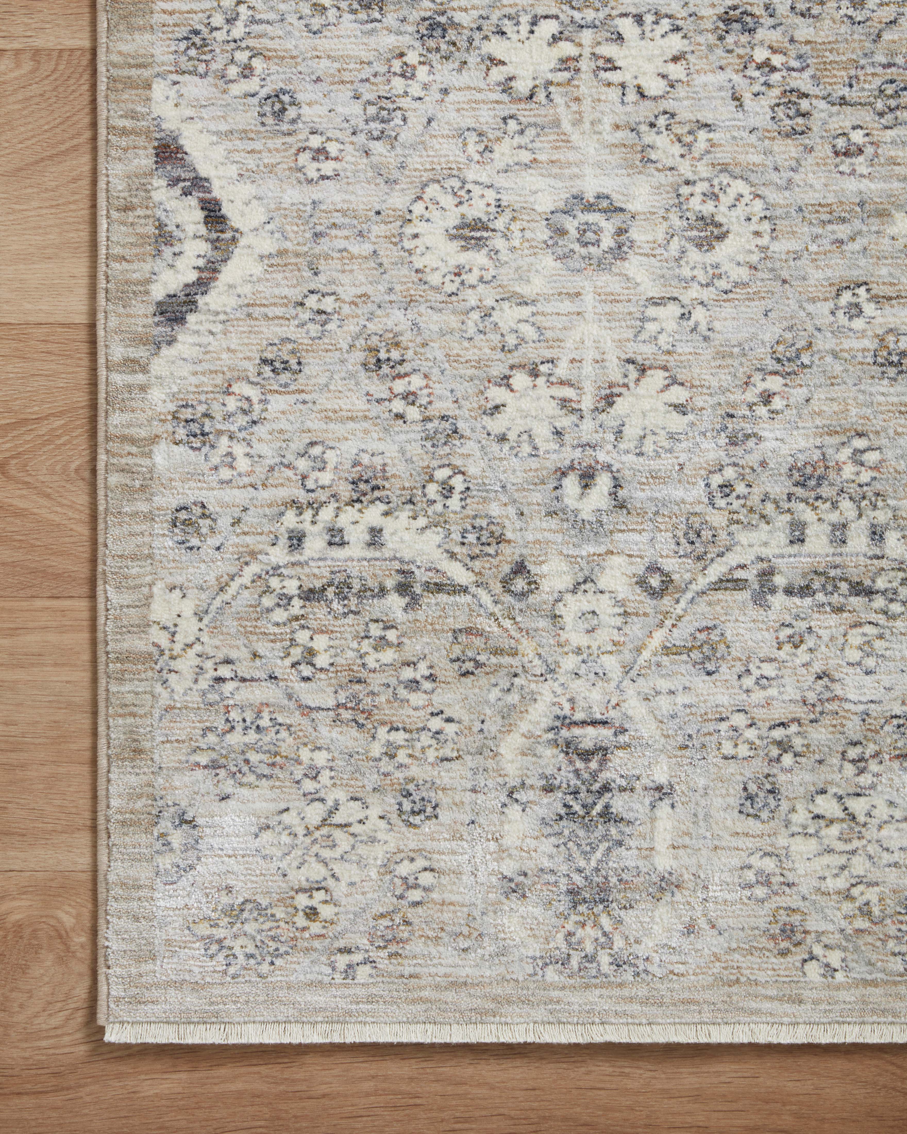 Amber Lewis x Loloi Zuma Silver / Sky 2-RUGS - patterned Loloi