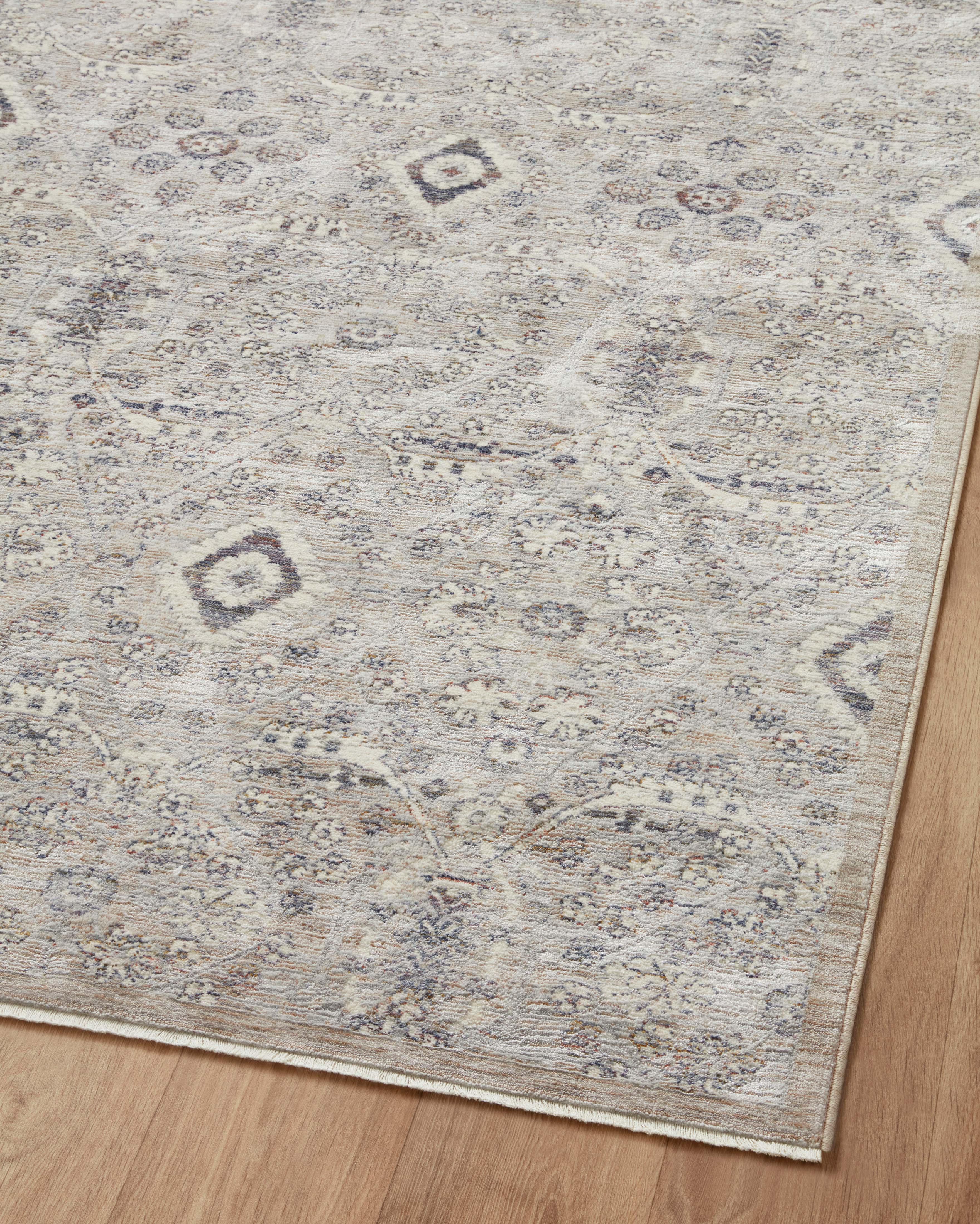 Amber Lewis x Loloi Zuma Silver / Sky 2-RUGS - patterned Loloi