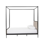 Zade Canopy Bed 10 - a - FURNITURE - dining chair Four Hands