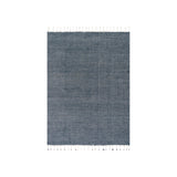 Lioro Plaid Handmade Cotton Rug RUGS - cotton Dash & Albert Charcoal 5' x 8'