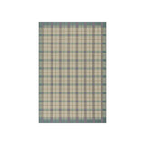 Sundara Modern Plaid Indoor/Outdoor Rug RUGS - synthetic Dash & Albert Blue Multi 2' x 3'