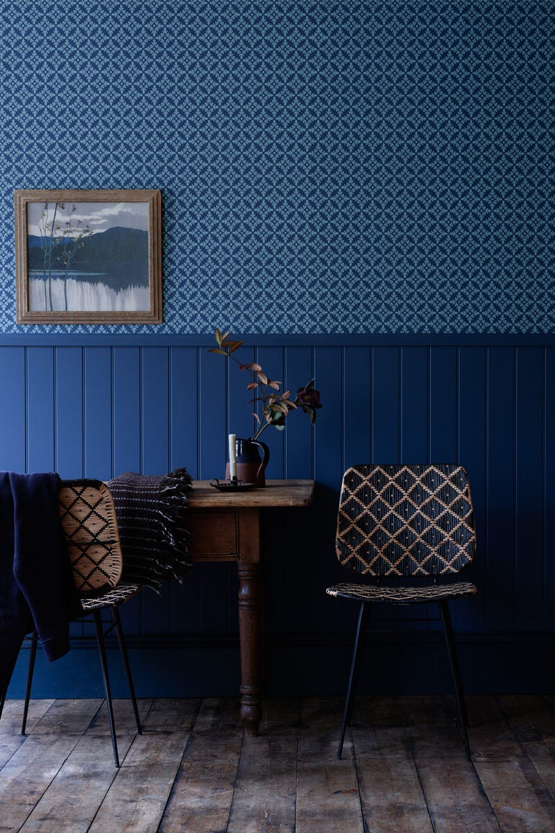 Farrow & Ball Achard Wallpaper WALLPAPER - Farrow & Ball Farrow & Ball