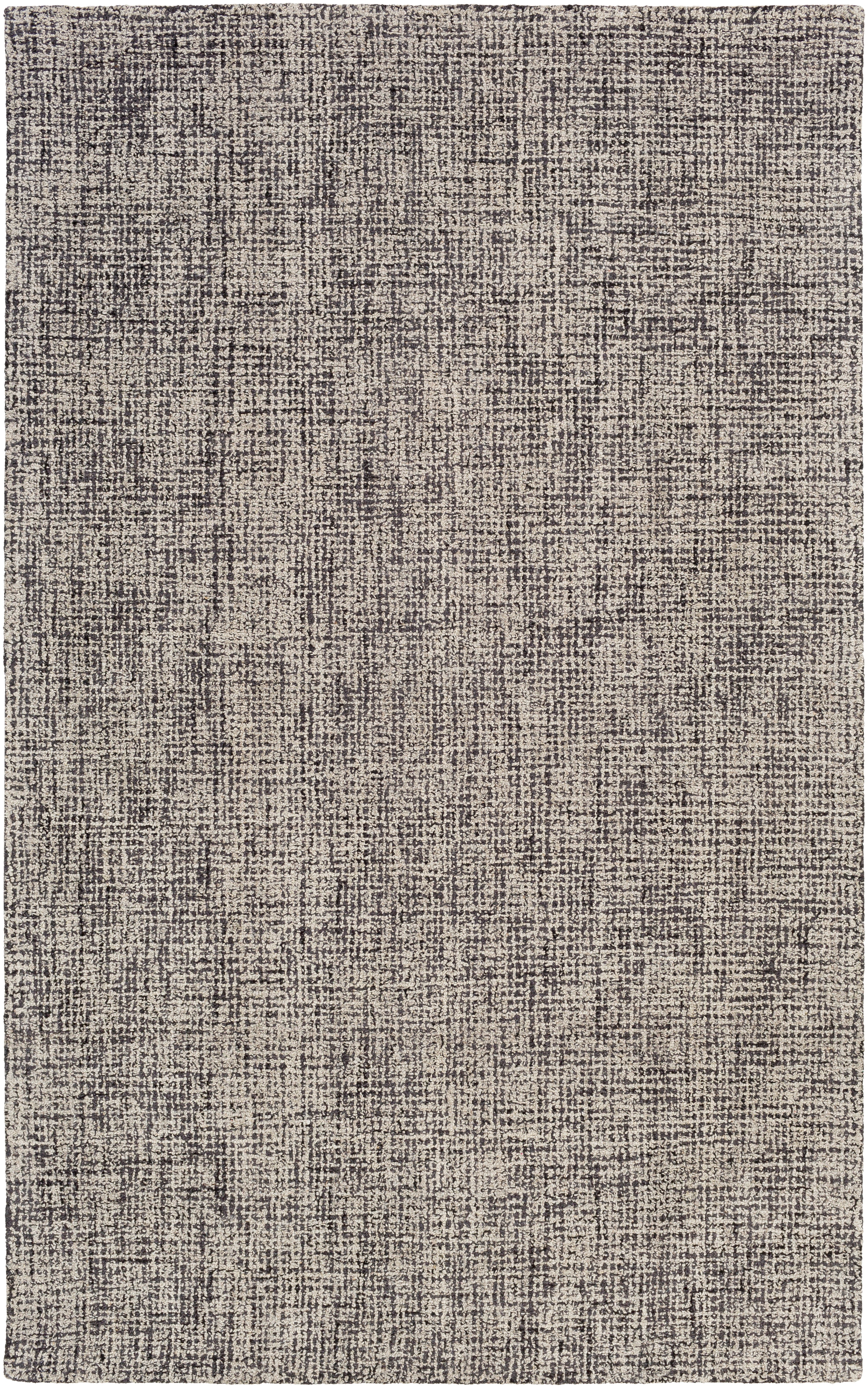 Aiden Charcoal Rug RUGS - wool Surya
