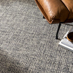 Aiden Charcoal Rug RUGS - wool Surya