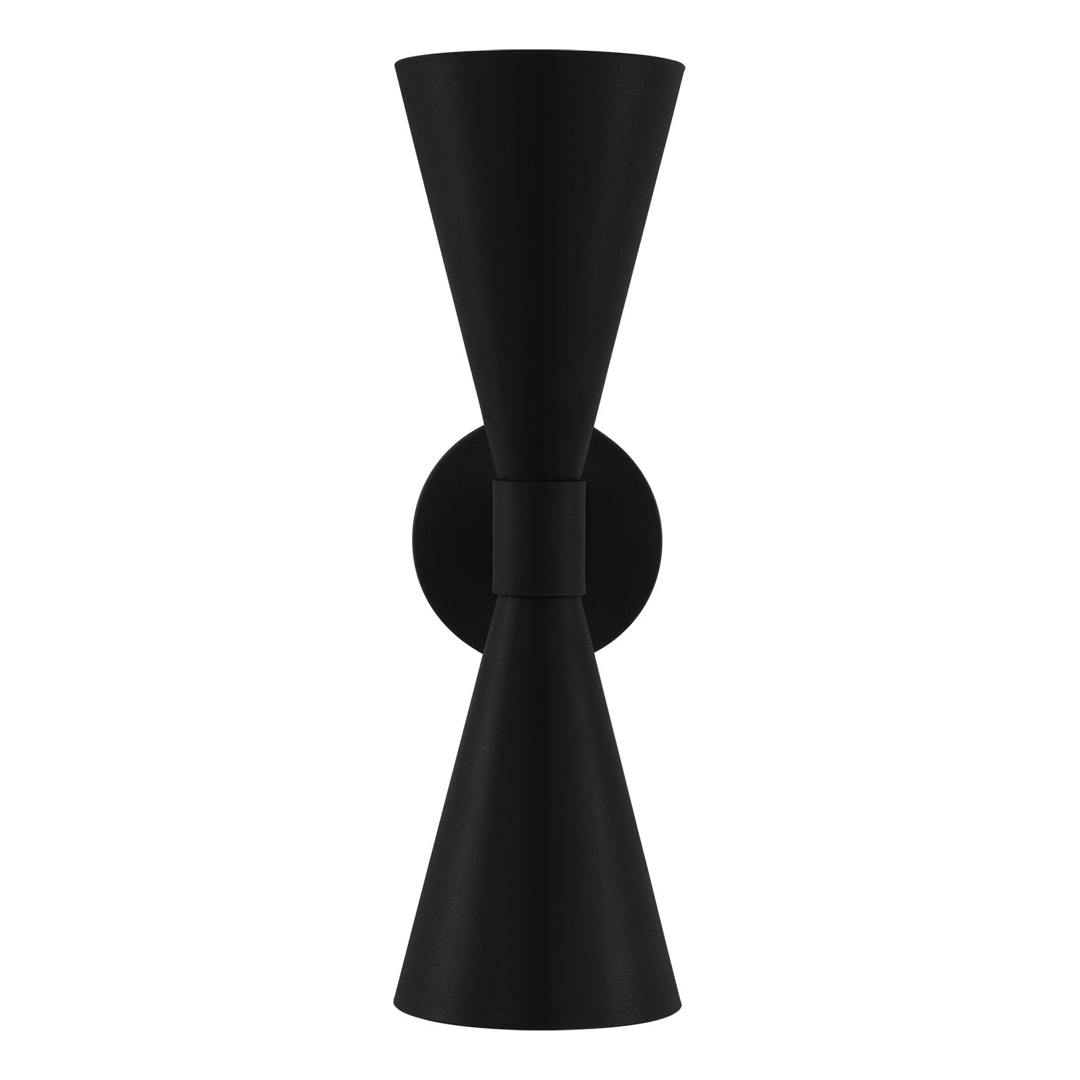 Albertine Small Outdoor Sconce LIGHTING - outdoor fixture Visual Comfort - Studio Textured Black