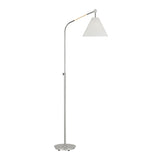 Remy Medium Task Floor Lamp LIGHTING - floor lamp Visual Comfort Polished Nickel