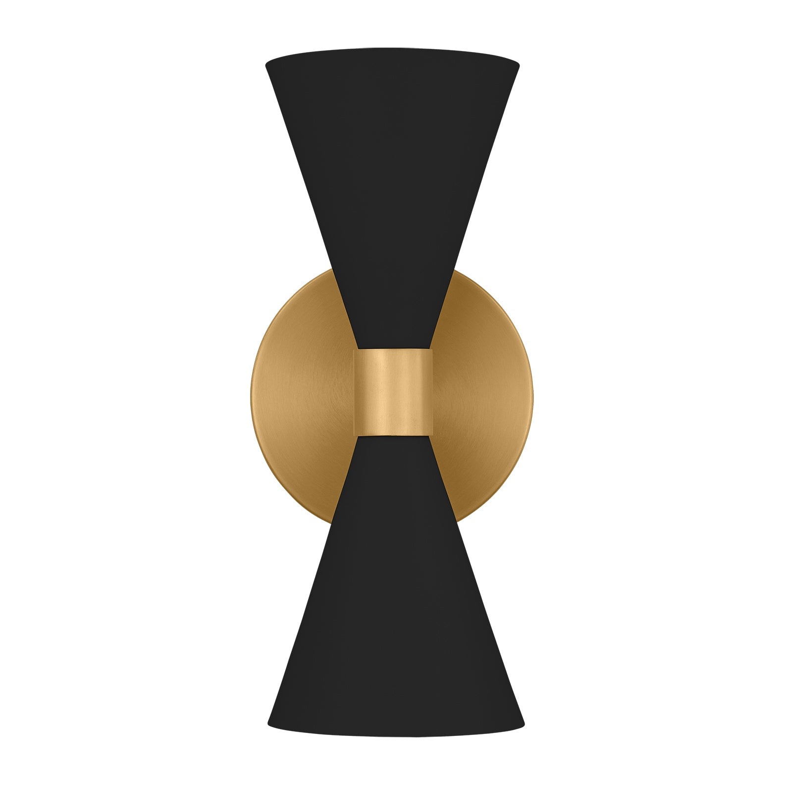 Albertine Large Sconce, Midnight Black