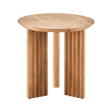 Agnes End Table FURNITURE - end table Surya Brown