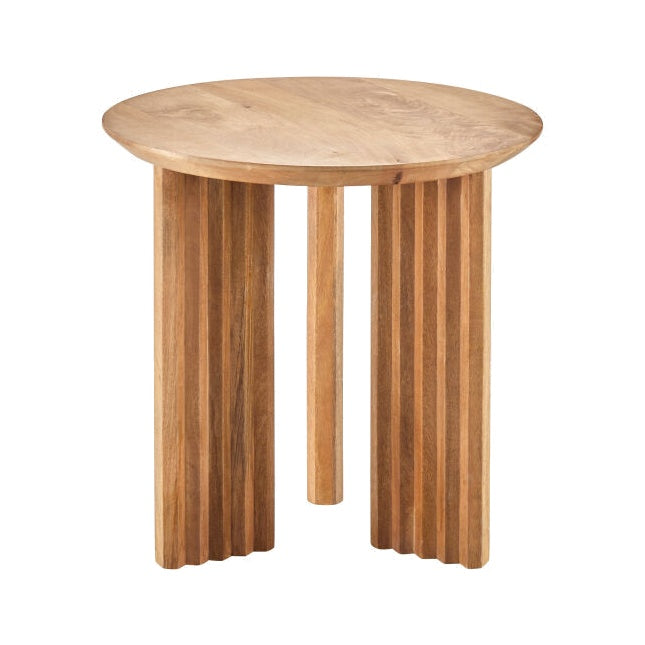 Agnes End Table FURNITURE - end table Surya Brown
