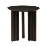Agnes End Table FURNITURE - end table Surya Black