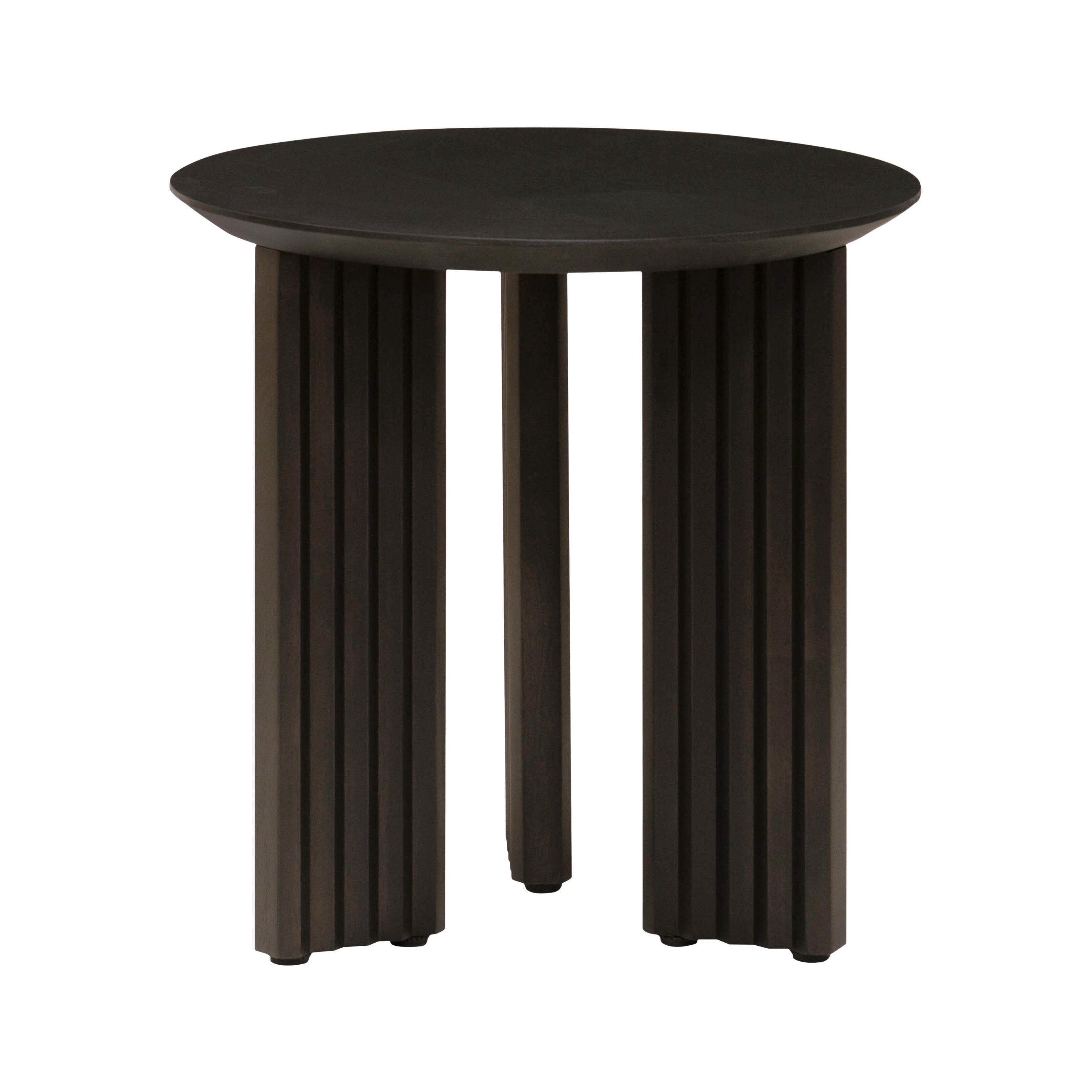 Agnes End Table FURNITURE - end table Surya Black