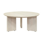 Agnes Coffee Table FURNITURE - coffee table Surya White