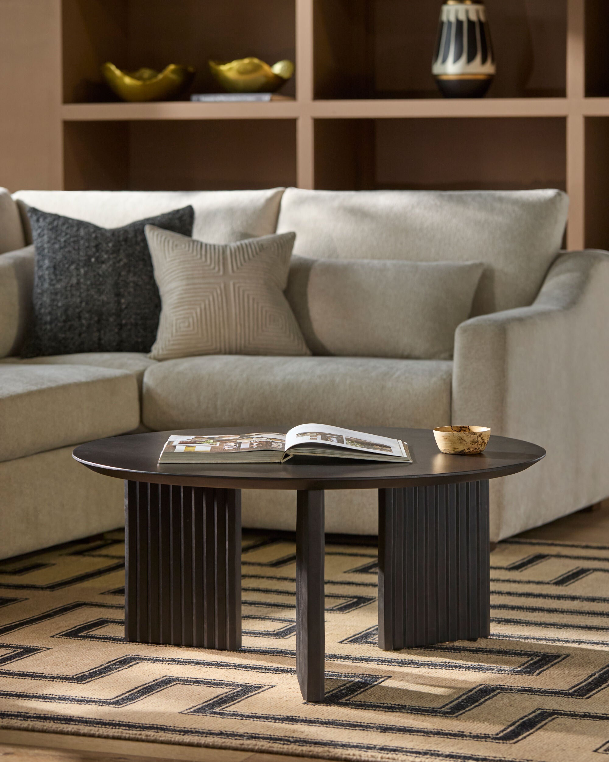 Agnes Coffee Table FURNITURE - coffee table Surya