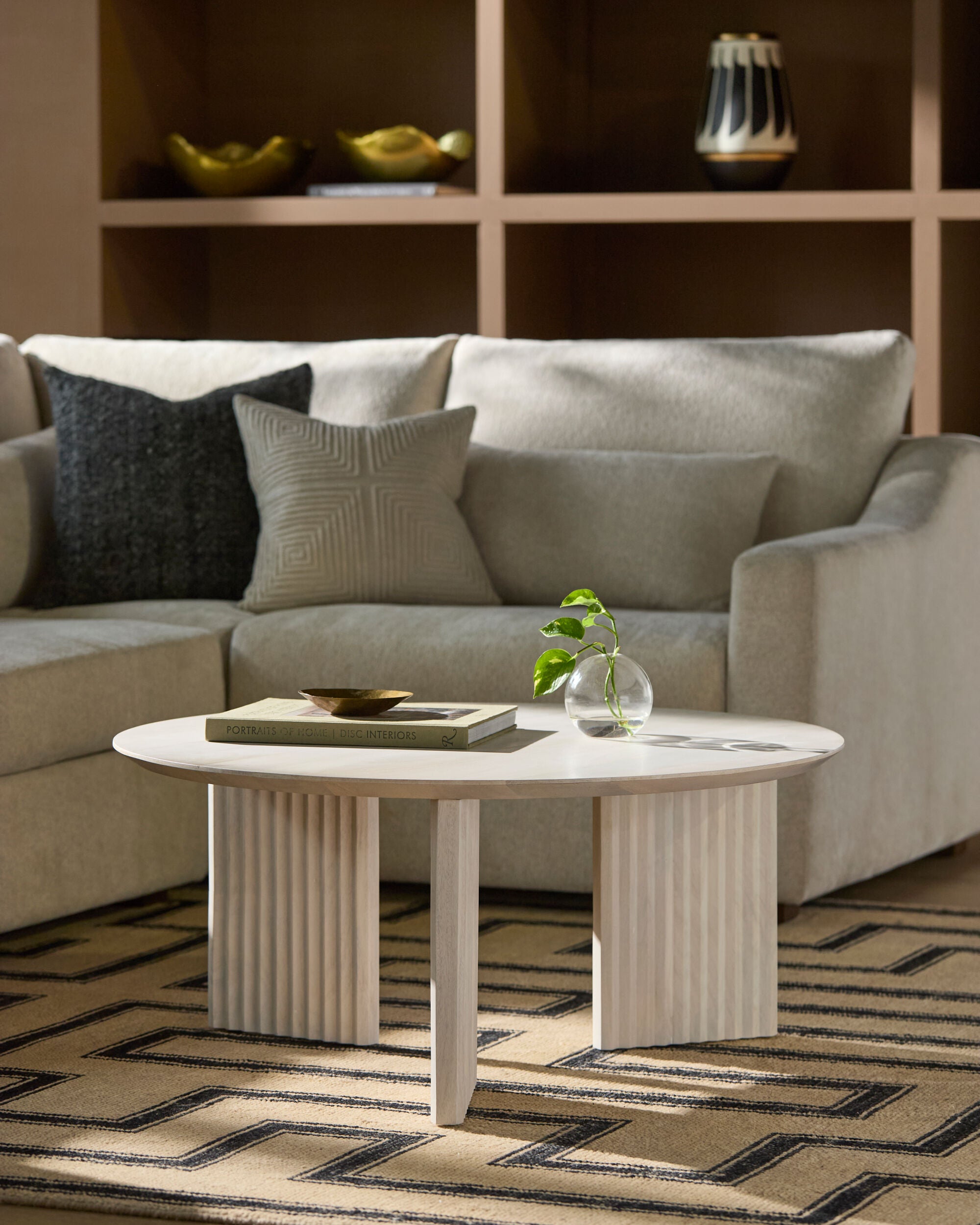 Agnes Coffee Table FURNITURE - coffee table Surya