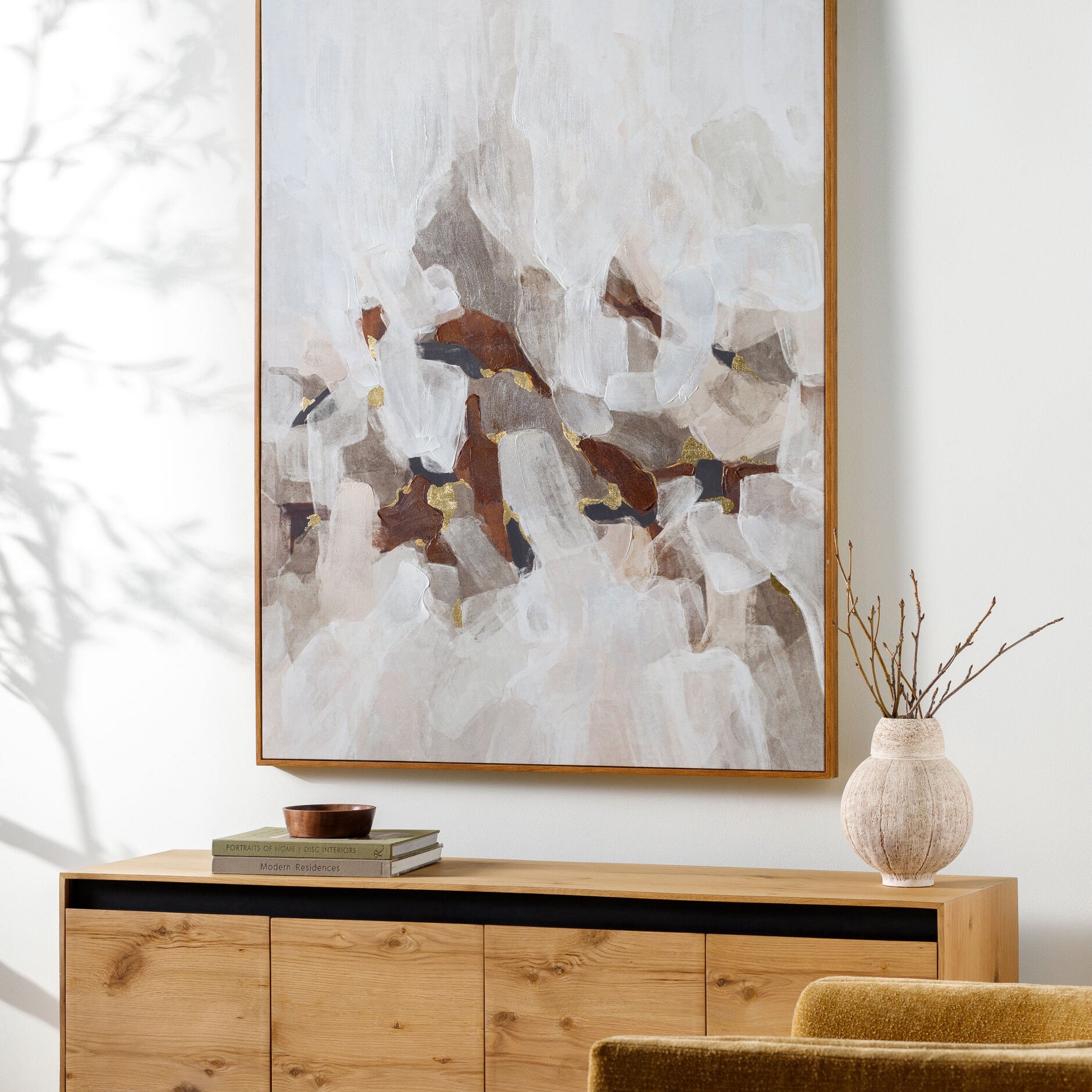 "Kalaari" Framed Canvas ART - Framed Art Surya