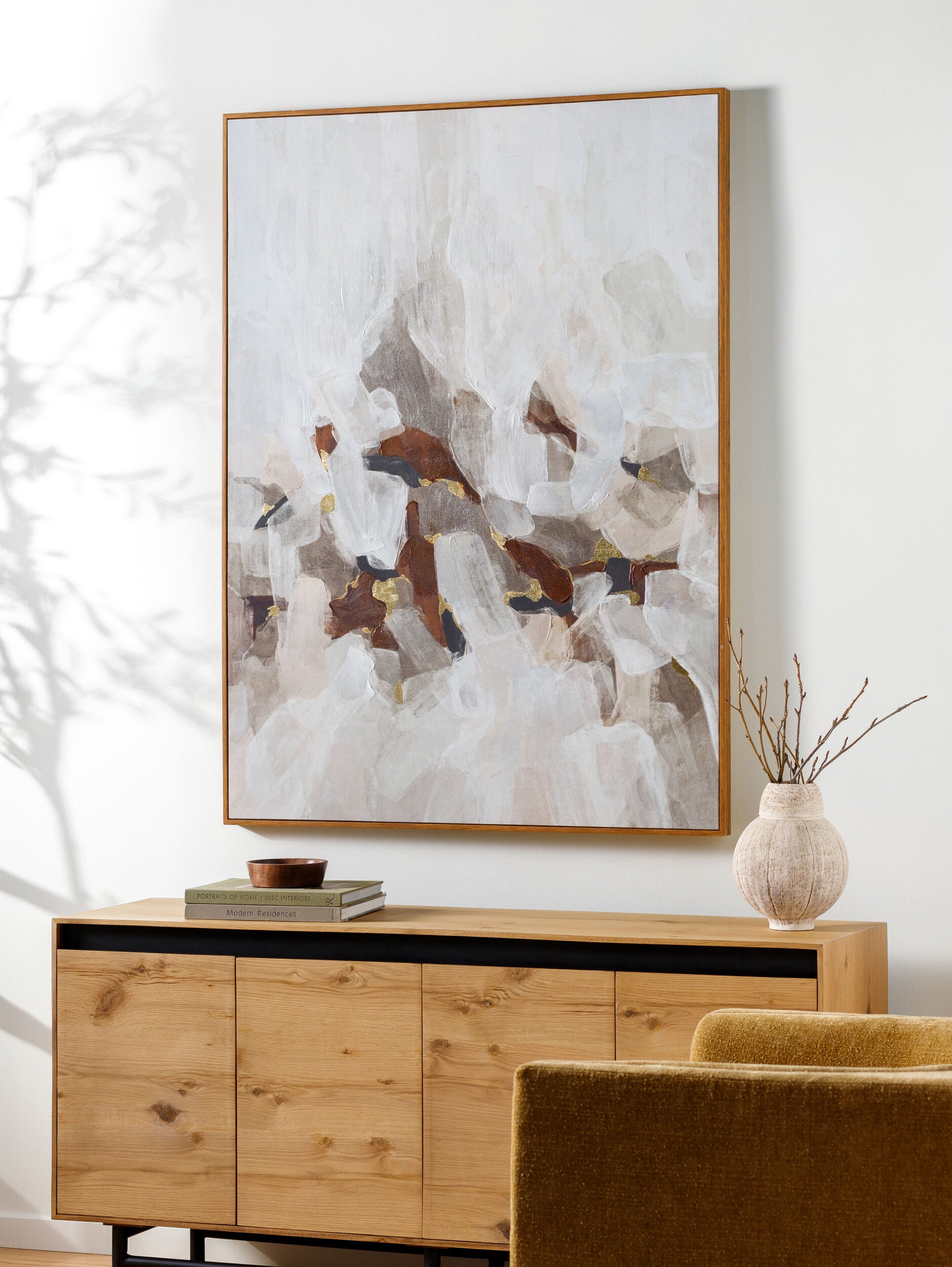 "Kalaari" Framed Canvas ART - Framed Art Surya