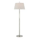 Polished Nickel and Parchment Leather