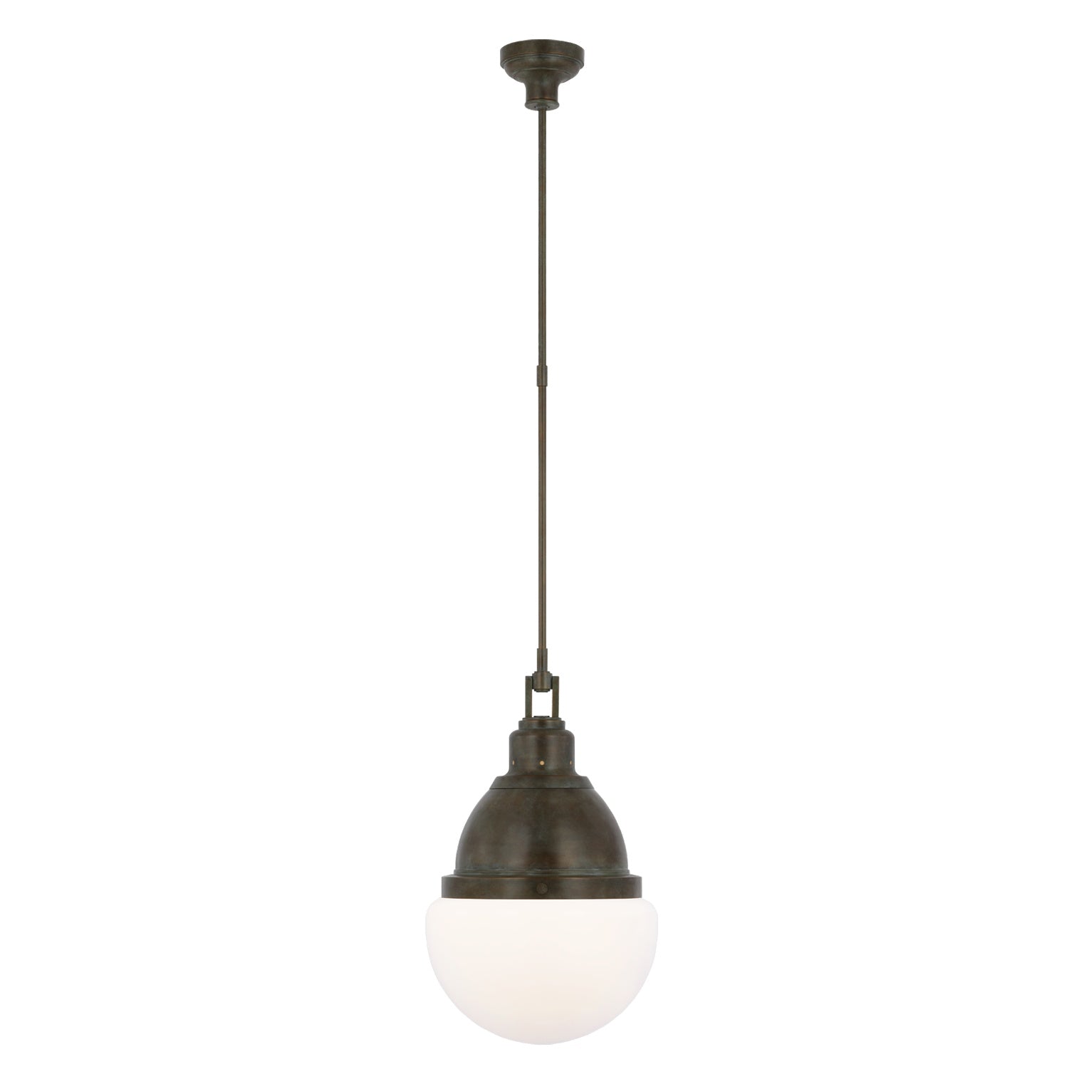 Bernard 14" Pendant LIGHTING - pendant Visual Comfort Bronze
