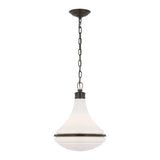 Wesley 15" Pendant LIGHTING - pendant Visual Comfort Bronze